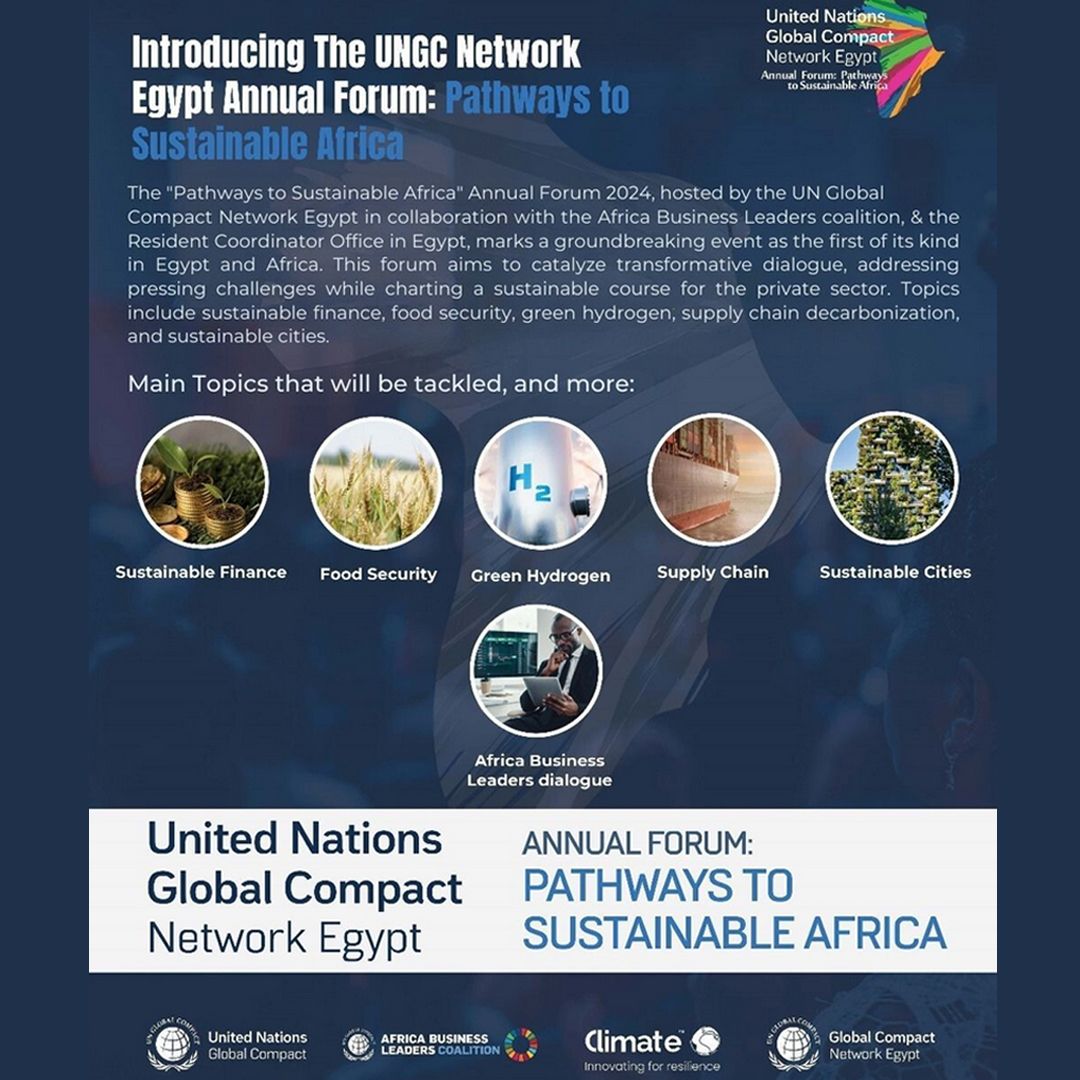 UNGC Network Egypt Annual Forum: Pathways to Sustainable Africa - منصة ...